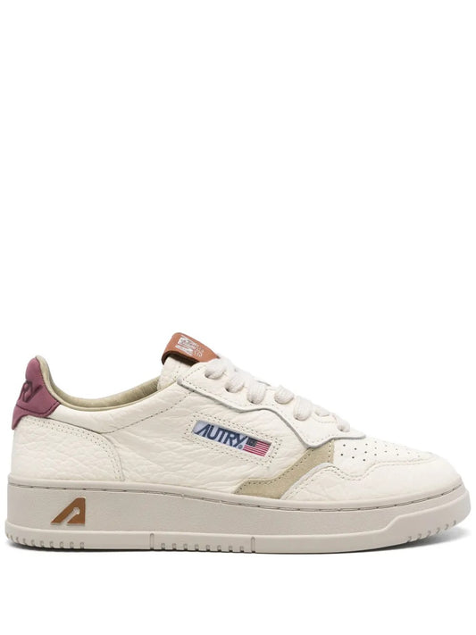 SNEAKER Bianco/bordeaux Autry