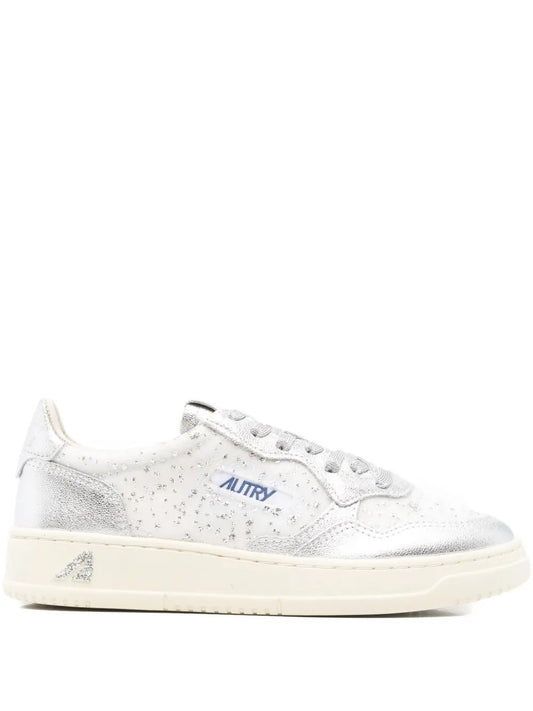 SNEAKER Bianco/argento Autry