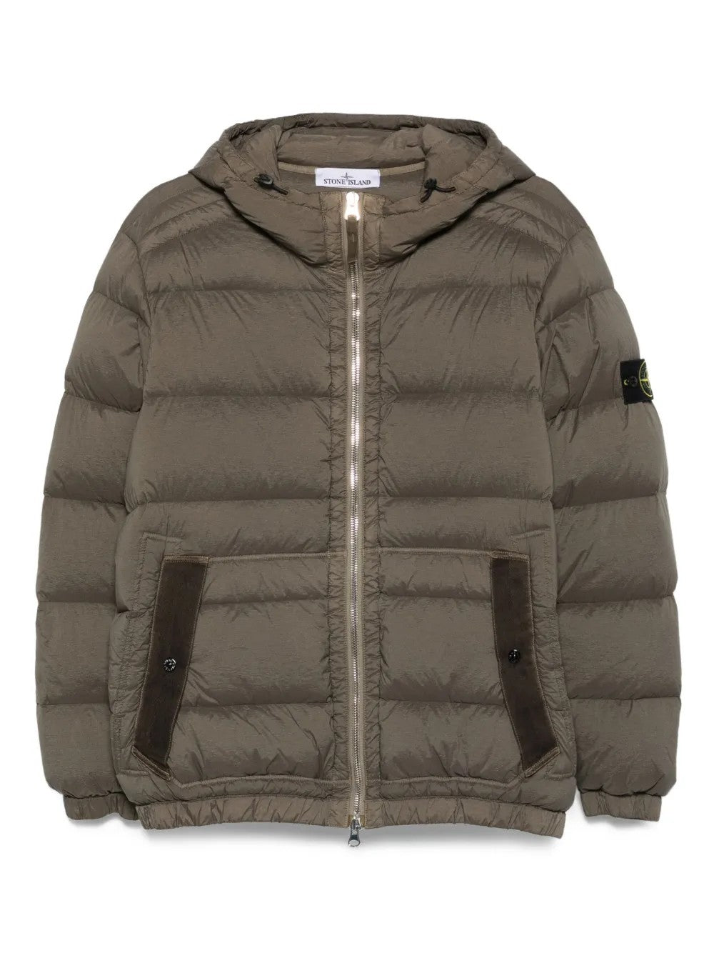 GIACCA Verde Militare Stone Island