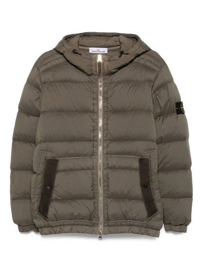 GIACCA Verde Militare Stone Island