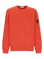 FELPA Arancio Stone Island