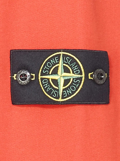 FELPA Arancio Stone Island
