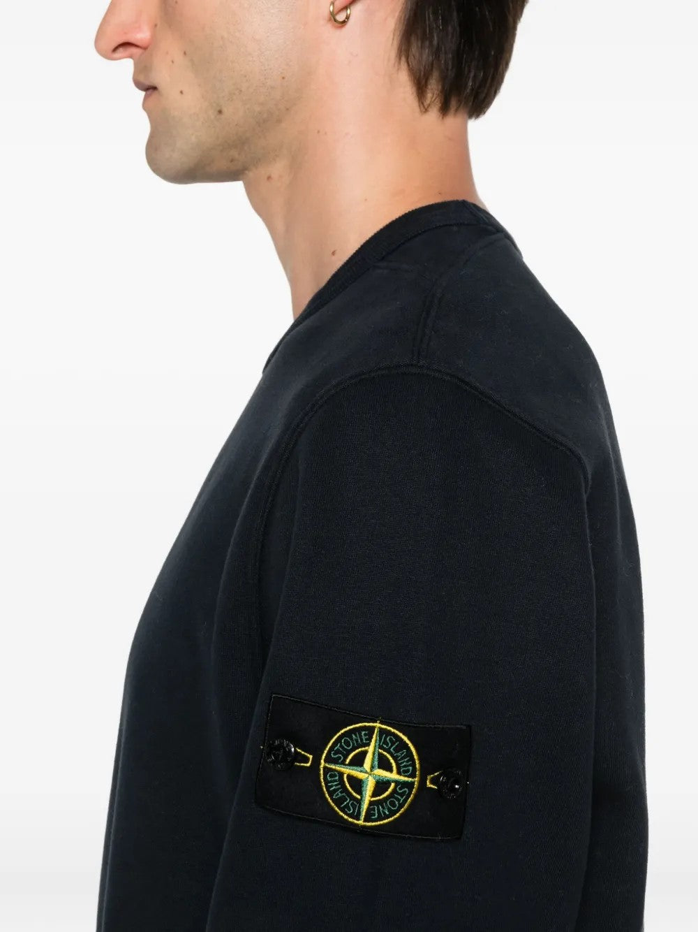 FELPA Blu Stone Island