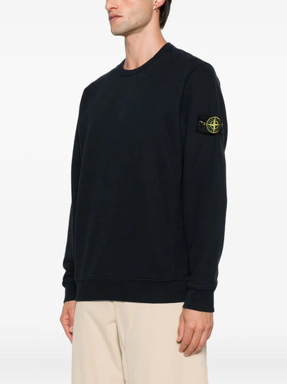 FELPA Blu Stone Island