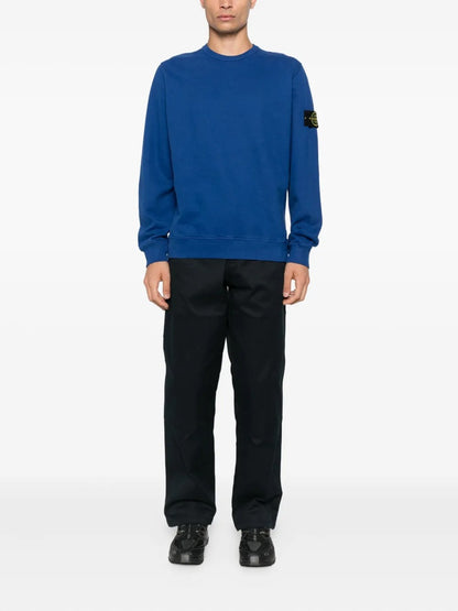 FELPA Cobalto Stone Island