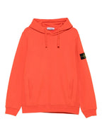 FELPA Arancio Stone Island