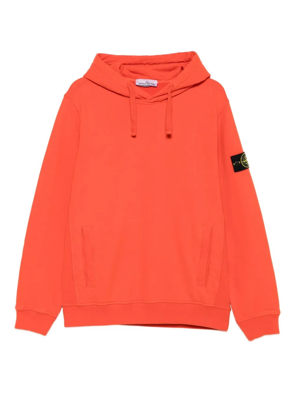 FELPA Arancio Stone Island