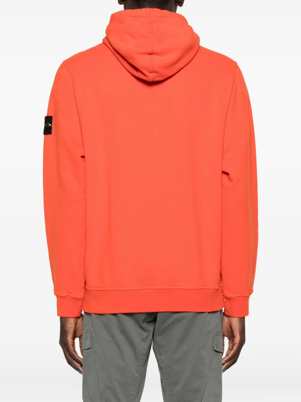 FELPA Arancio Stone Island