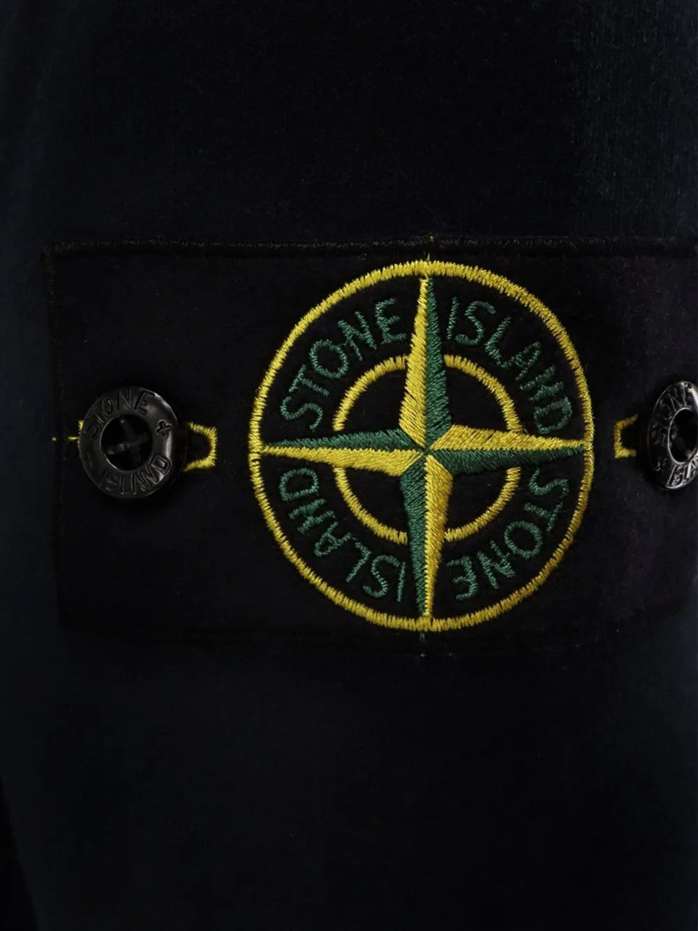FELPA Nero Stone Island