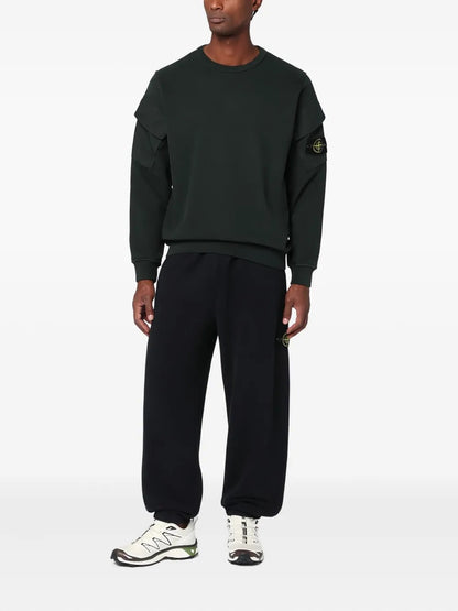 FELPA Verde Stone Island