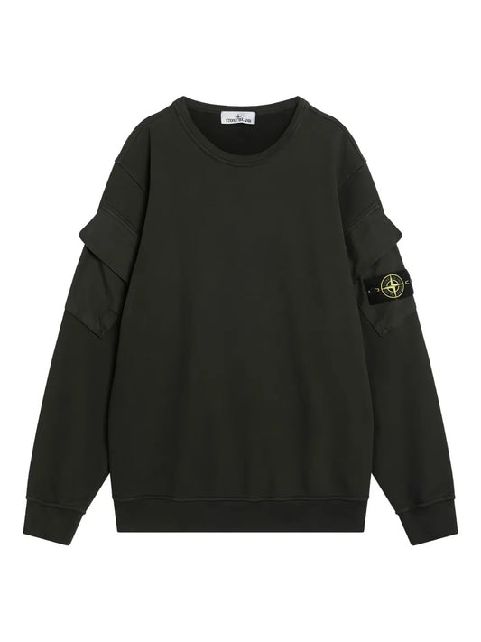 FELPA Verde Stone Island