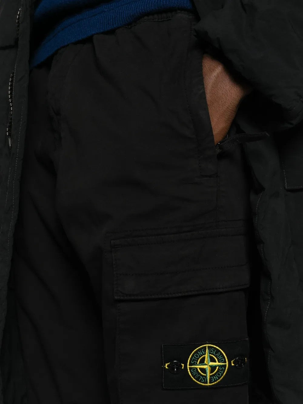 PANTALONE Nero Stone Island