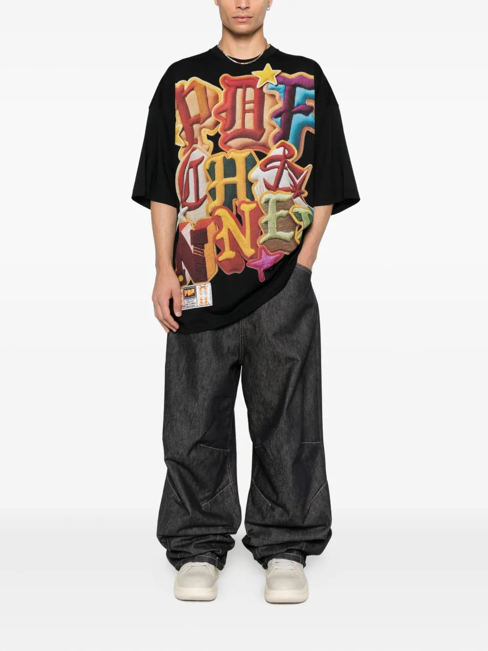 T-SHIRT Nero/multicolor Pdf