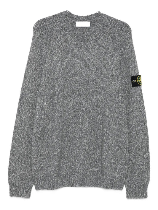 MAGLIONCINO Grigio Scuro Stone Island