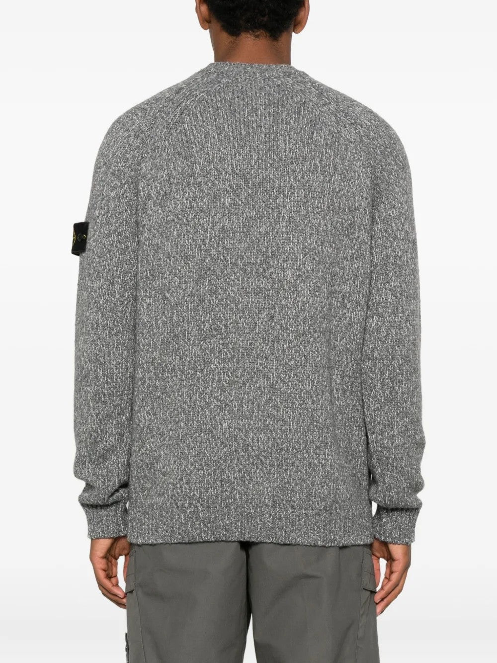 MAGLIONCINO Grigio Scuro Stone Island