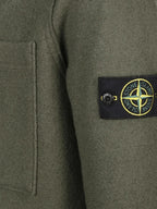 CARDIGAN Verde Militare Stone Island