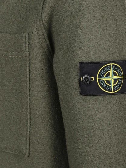 CARDIGAN Verde Militare Stone Island