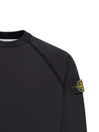 FELPA Nero Stone Island