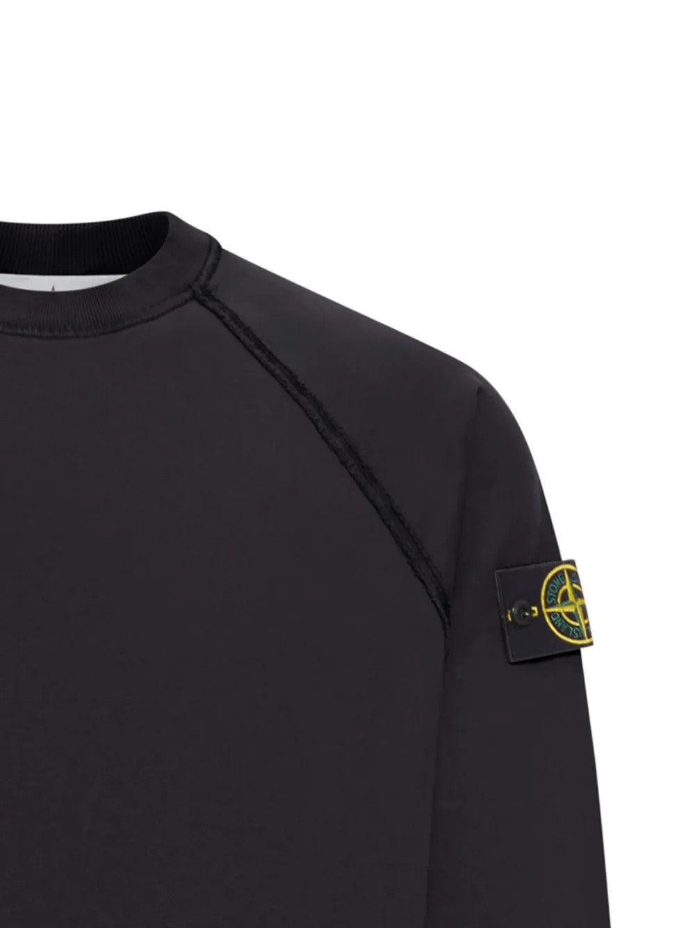 FELPA Nero Stone Island