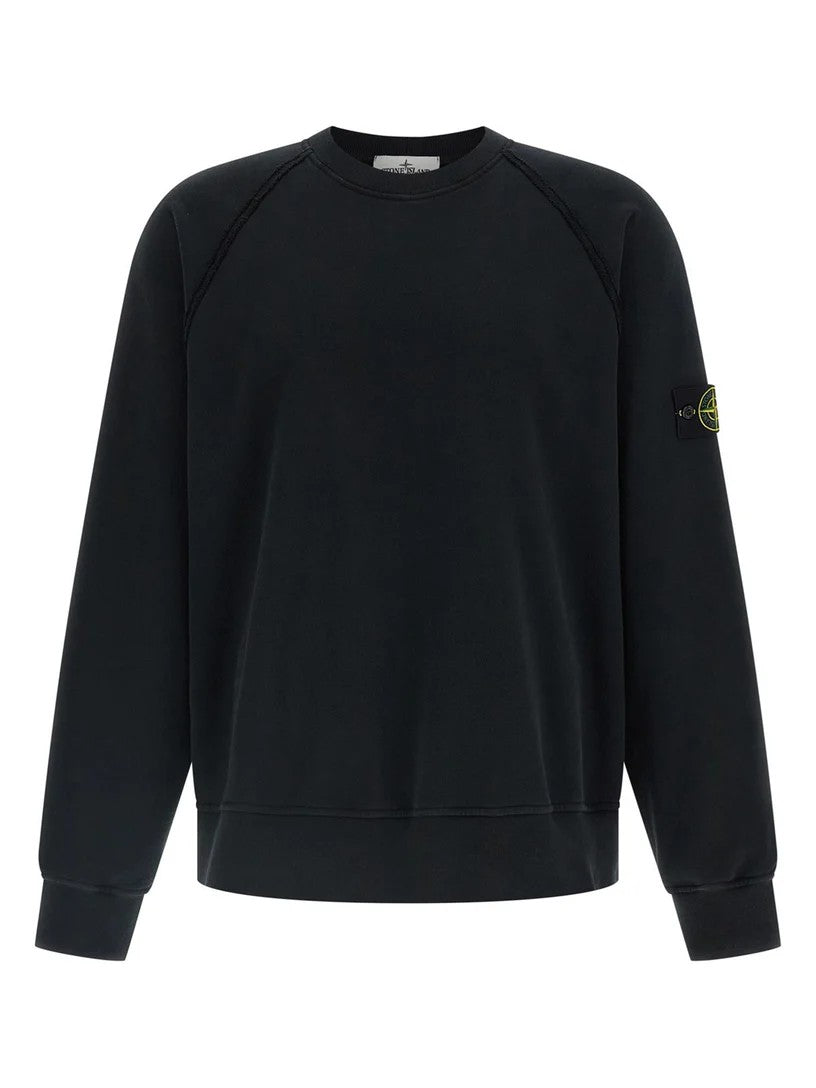 FELPA Nero Stone Island
