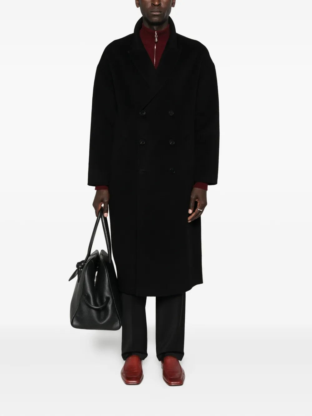 CAPPOTTO Nero Amaranto