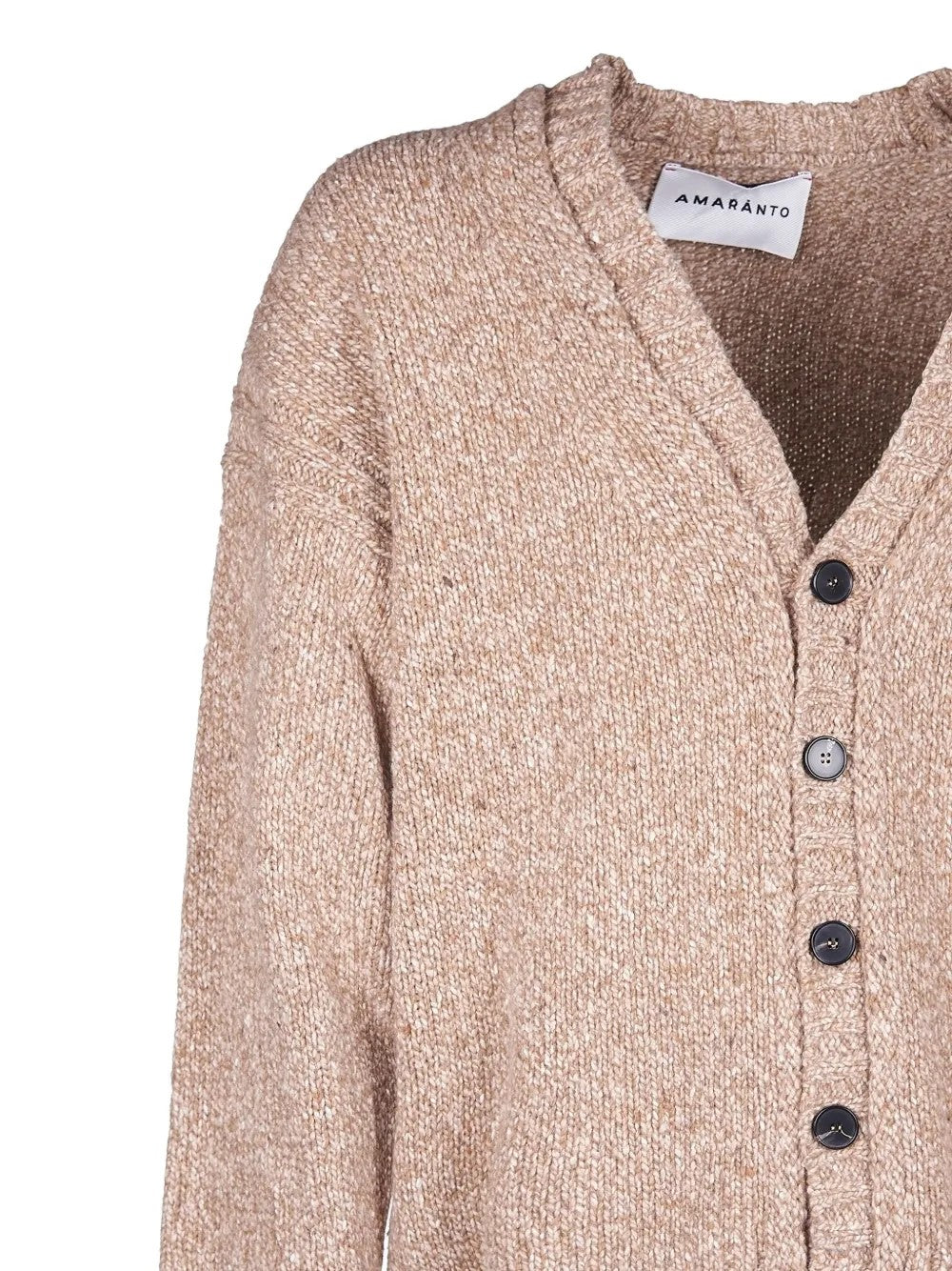 CARDIGAN Nocciola Amaranto