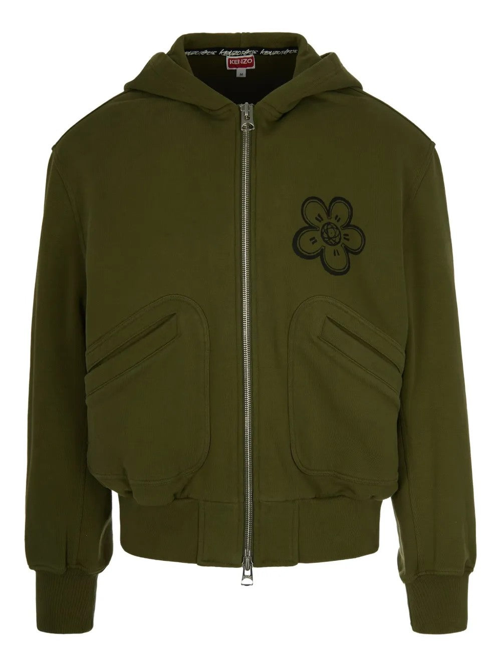 FELPA CAPPUCCIO Khaki Kenzo