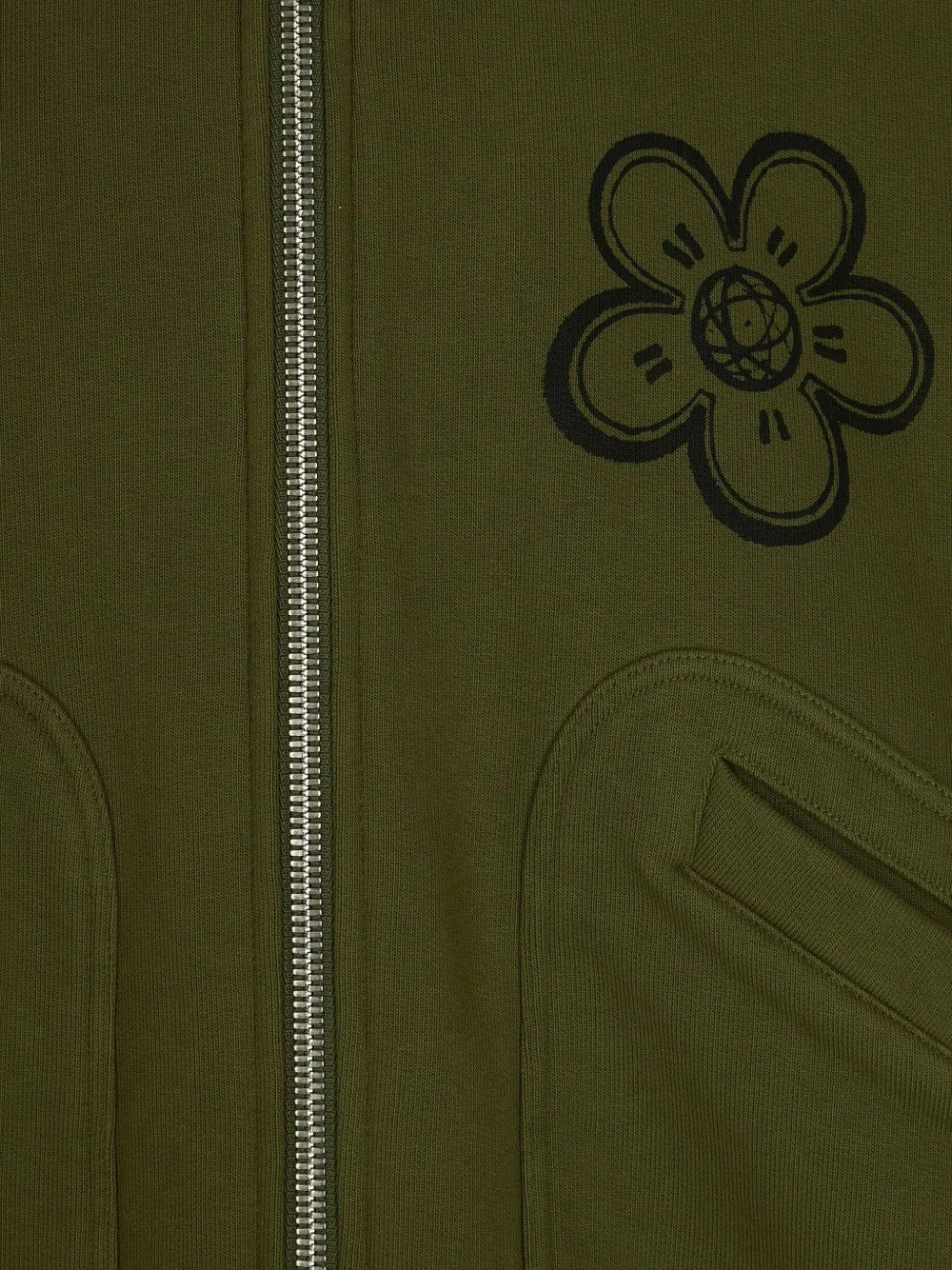 FELPA CAPPUCCIO Khaki Kenzo