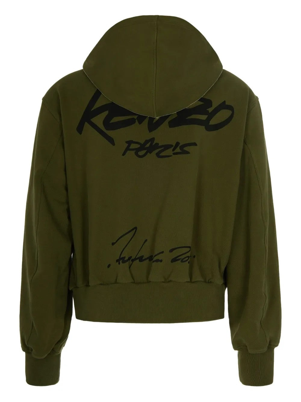 FELPA CAPPUCCIO Khaki Kenzo