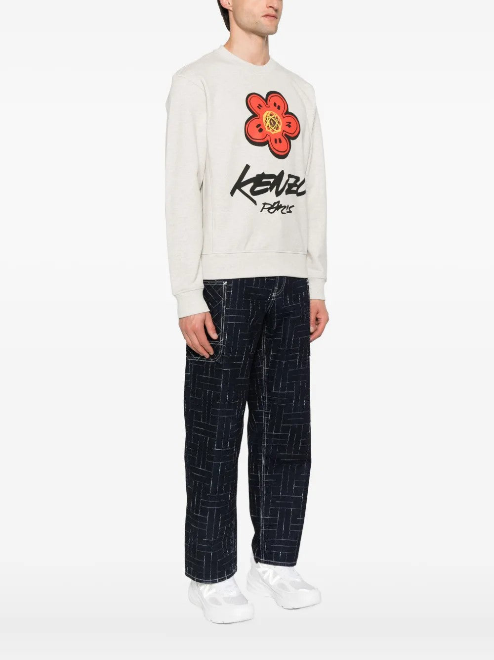 FELPA Grigio Kenzo