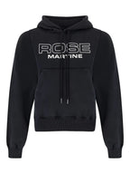 FELPA CAPPUCCIO Nero Martine Rose