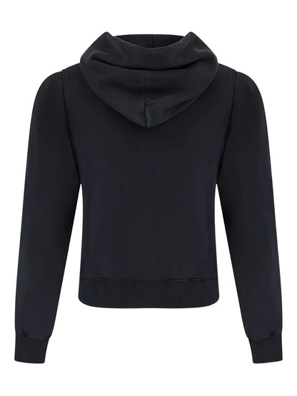 FELPA CAPPUCCIO Nero Martine Rose