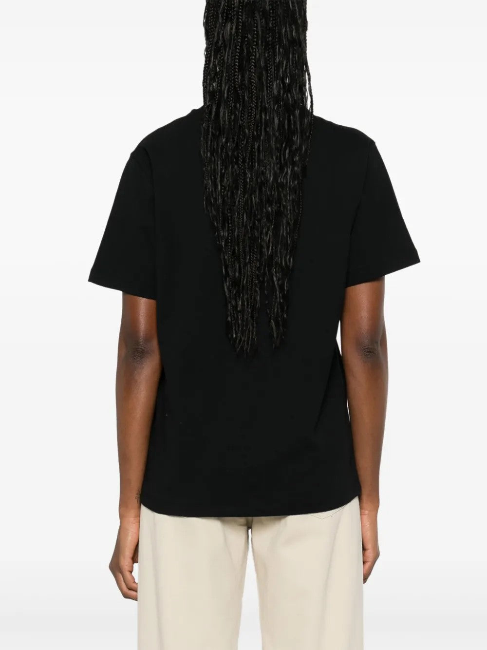 T-SHIRT Nero/bianco Coperni