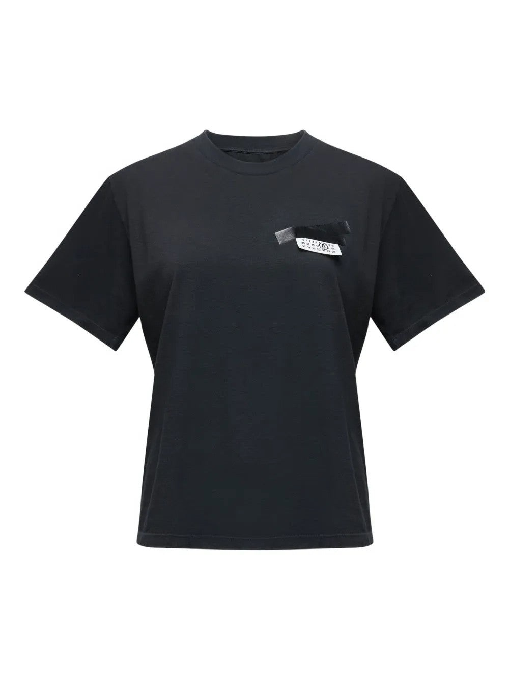 T-SHIRT Nero Mm6