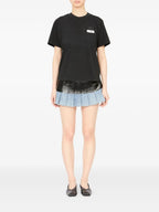 T-SHIRT Nero Mm6