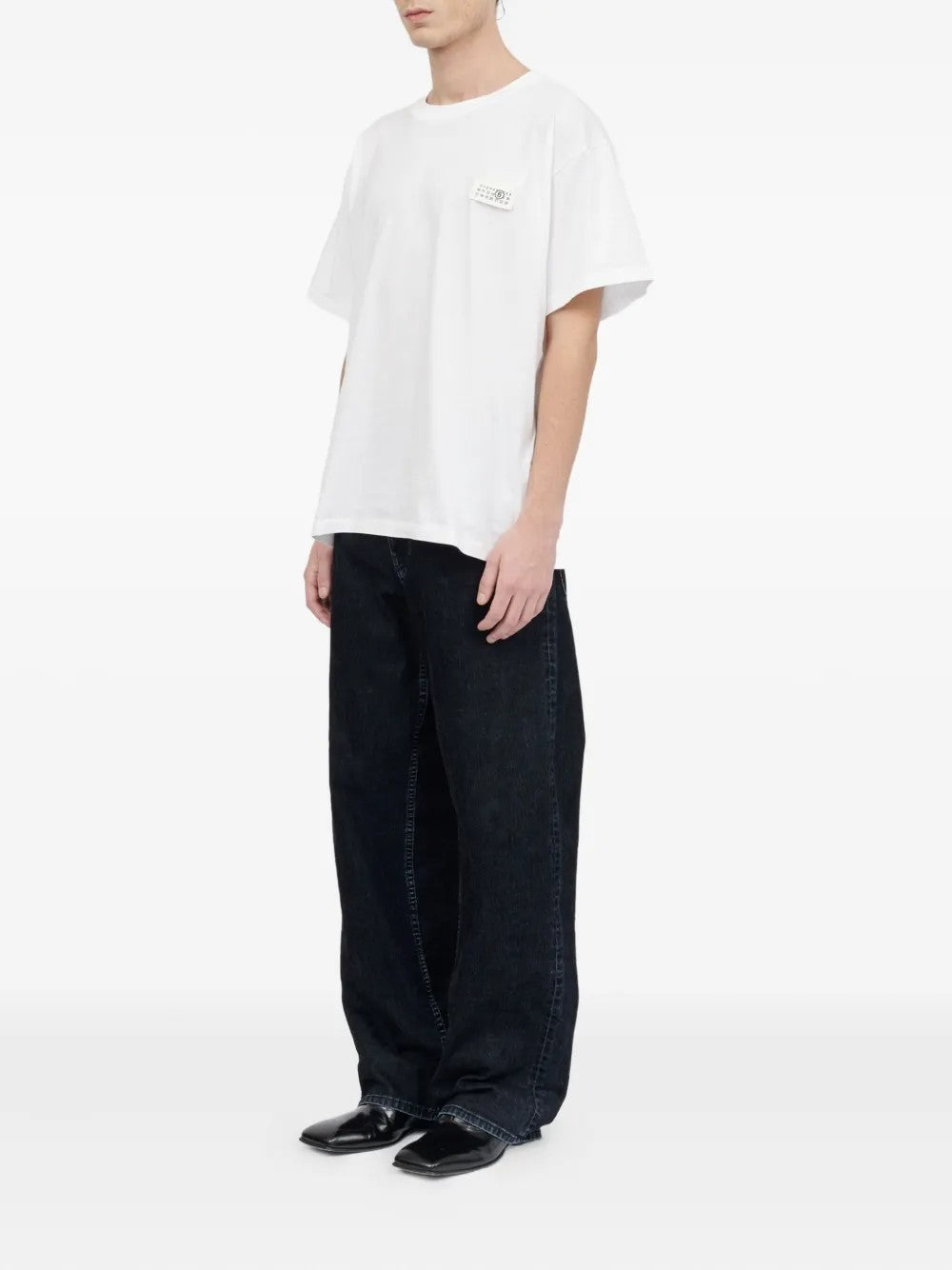 T-SHIRT Bianco Mm6
