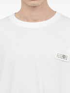T-SHIRT Bianco Mm6