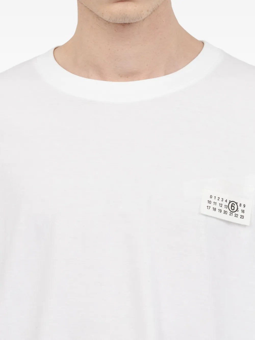 T-SHIRT Bianco Mm6