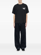 T-SHIRT Nero Mm6