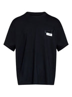 T-SHIRT Nero Mm6