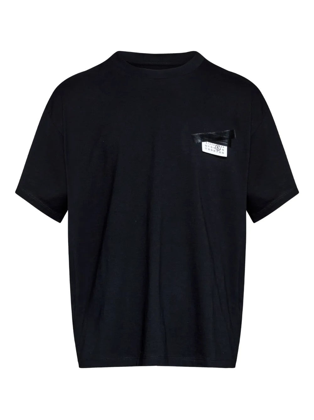 T-SHIRT Nero Mm6