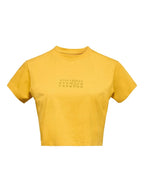 T-SHIRT Senape Mm6