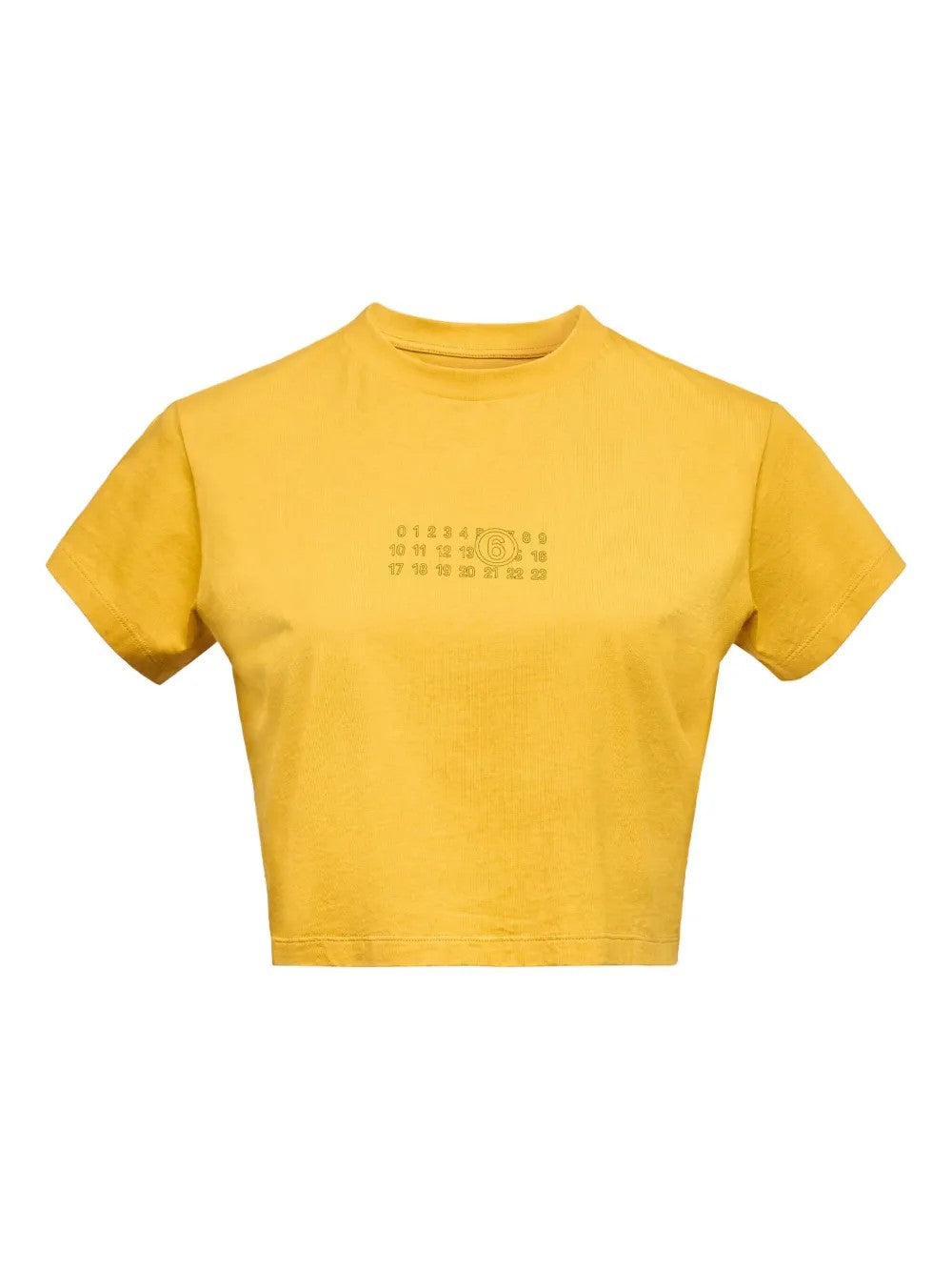 T-SHIRT Senape Mm6