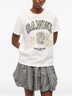 T-SHIRT Bianco Ganni