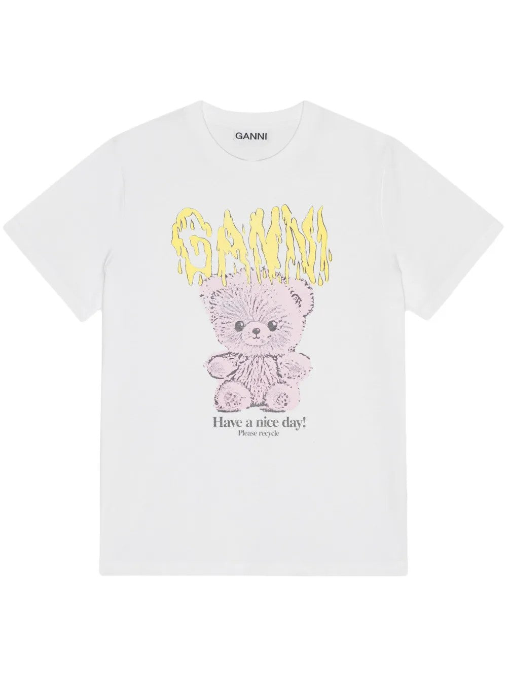 T-SHIRT Bianco Ganni
