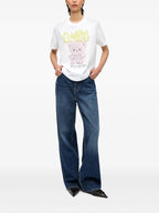 T-SHIRT Bianco Ganni