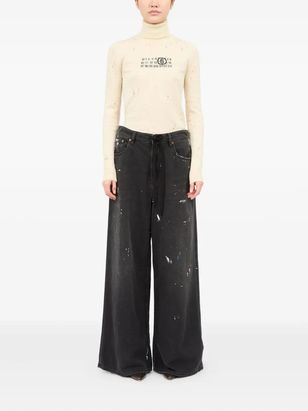 JEANS Nero Mm6