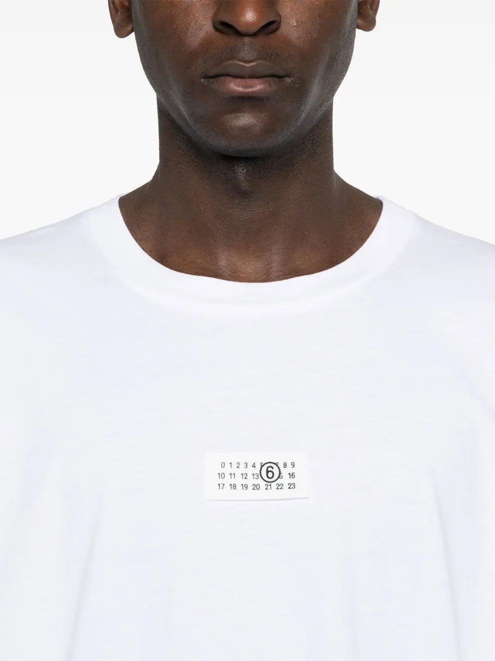 T-SHIRT Bianco Mm6