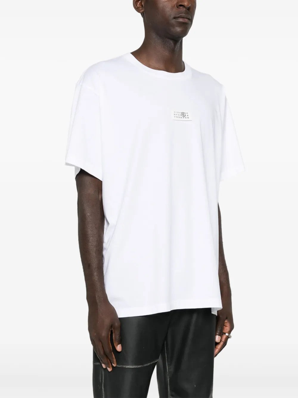 T-SHIRT Bianco Mm6