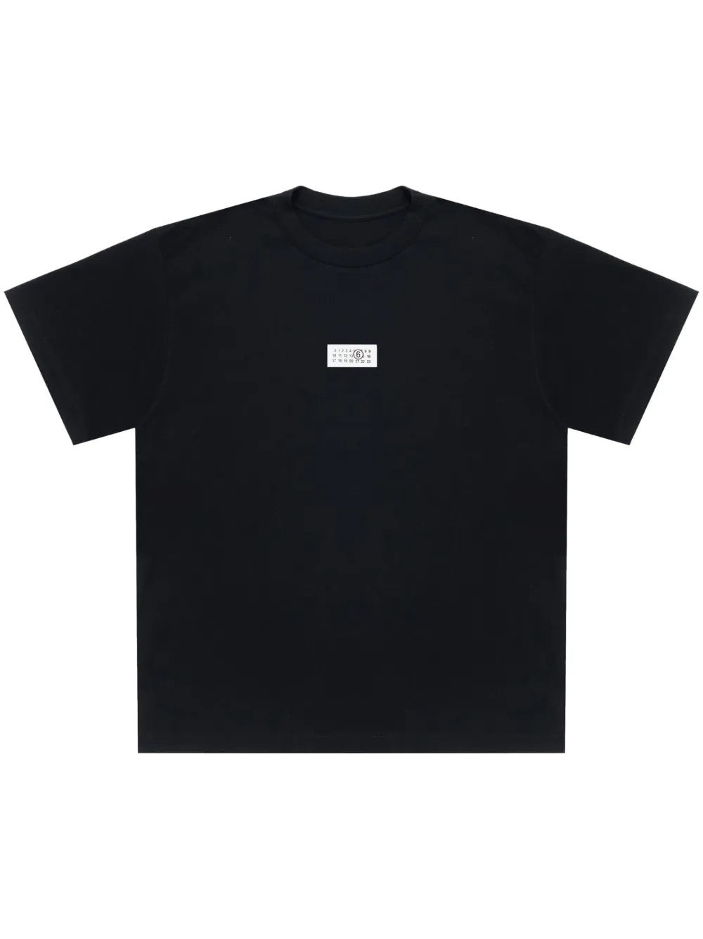 T-SHIRT Nero Mm6